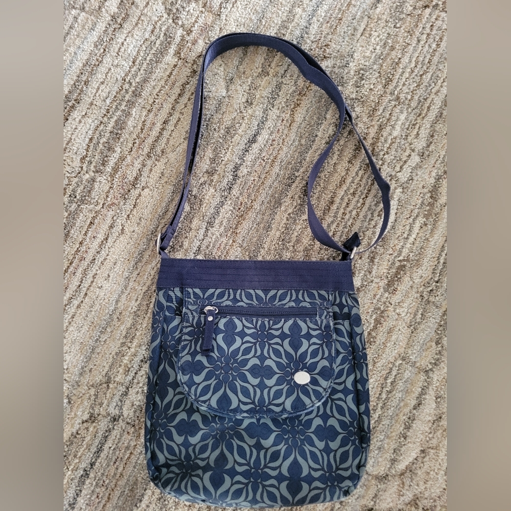 Haiku Jaunt Cross Body Crossbody Bag Handbag Purse Midnight Geo Print